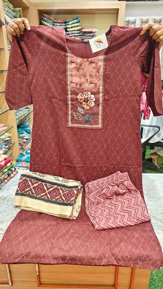 Summer Special Cotton Kurti Set