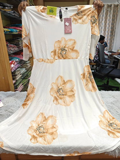 Flower Imported Western Top