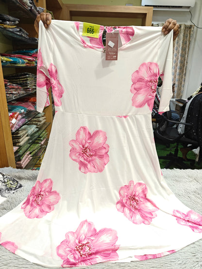 Flower Imported Western Top