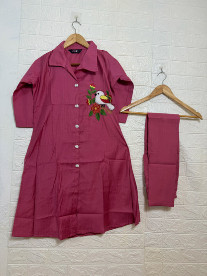 VATICAN EMBROIDERY 2 PIECE CORD SETS