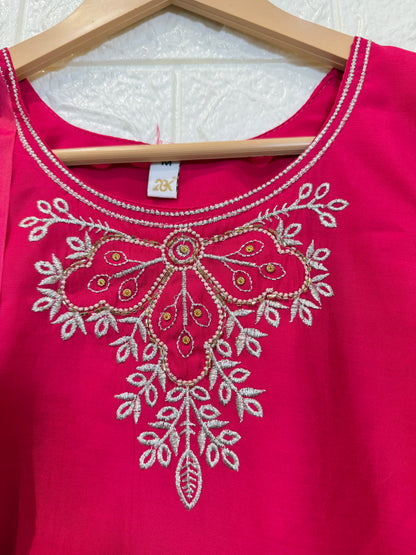 ROMAN SILK HAND WORK 3 PIECE SET