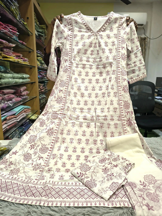 Summer Mul Cotton A Line Set - 3 Piece