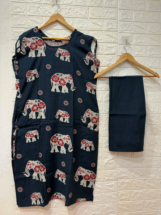 Premium Vatican Animal Digital Print 2 Pieces Set