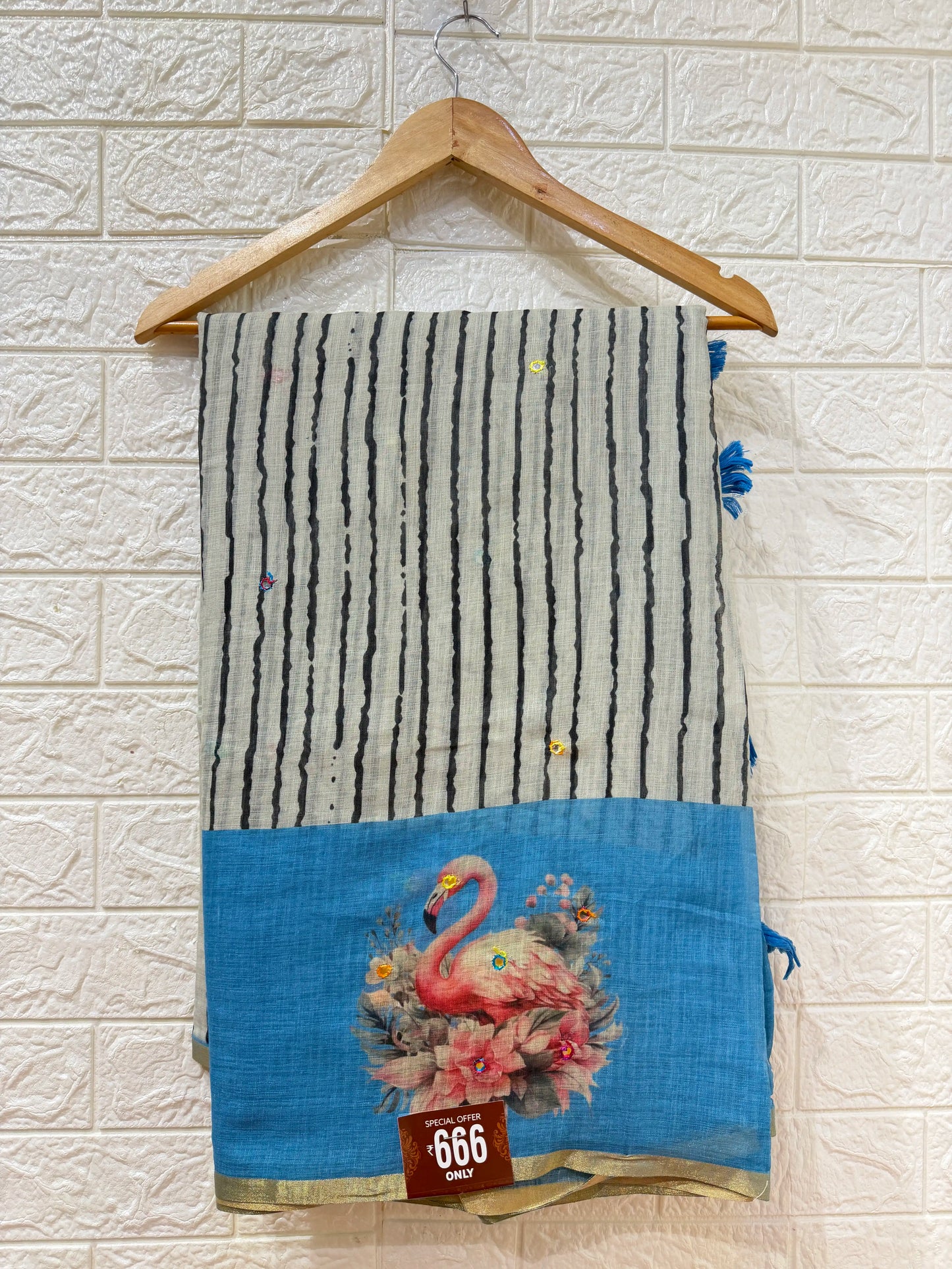 Chanderi Cotton Sarees With Blouses