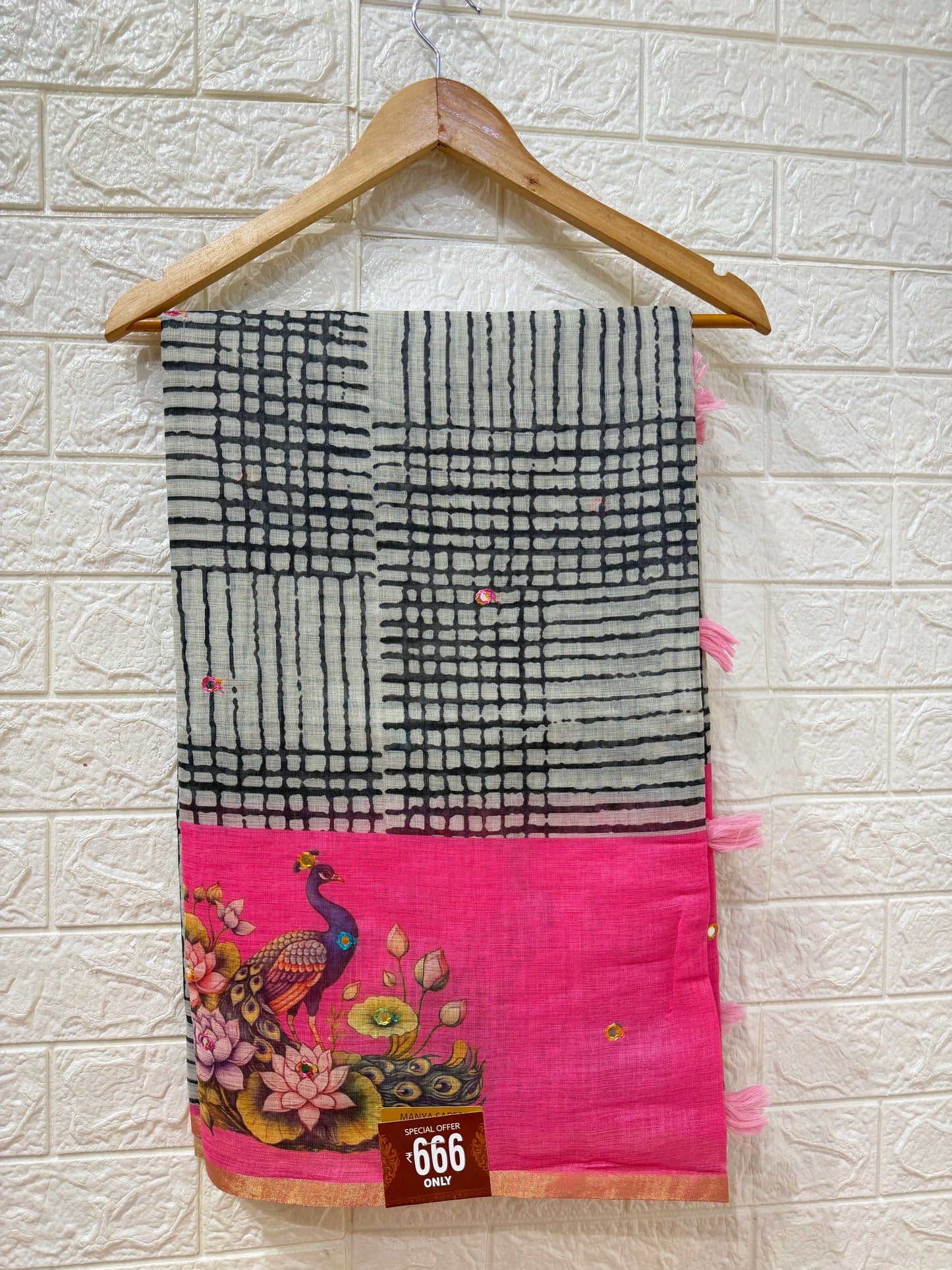 Chanderi Cotton Sarees With Blouses