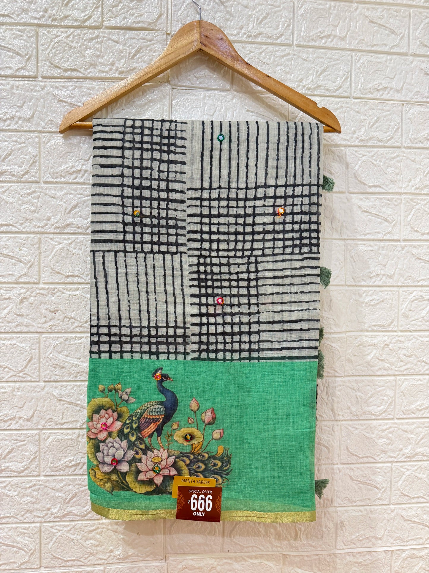 Chanderi Cotton Sarees With Blouses