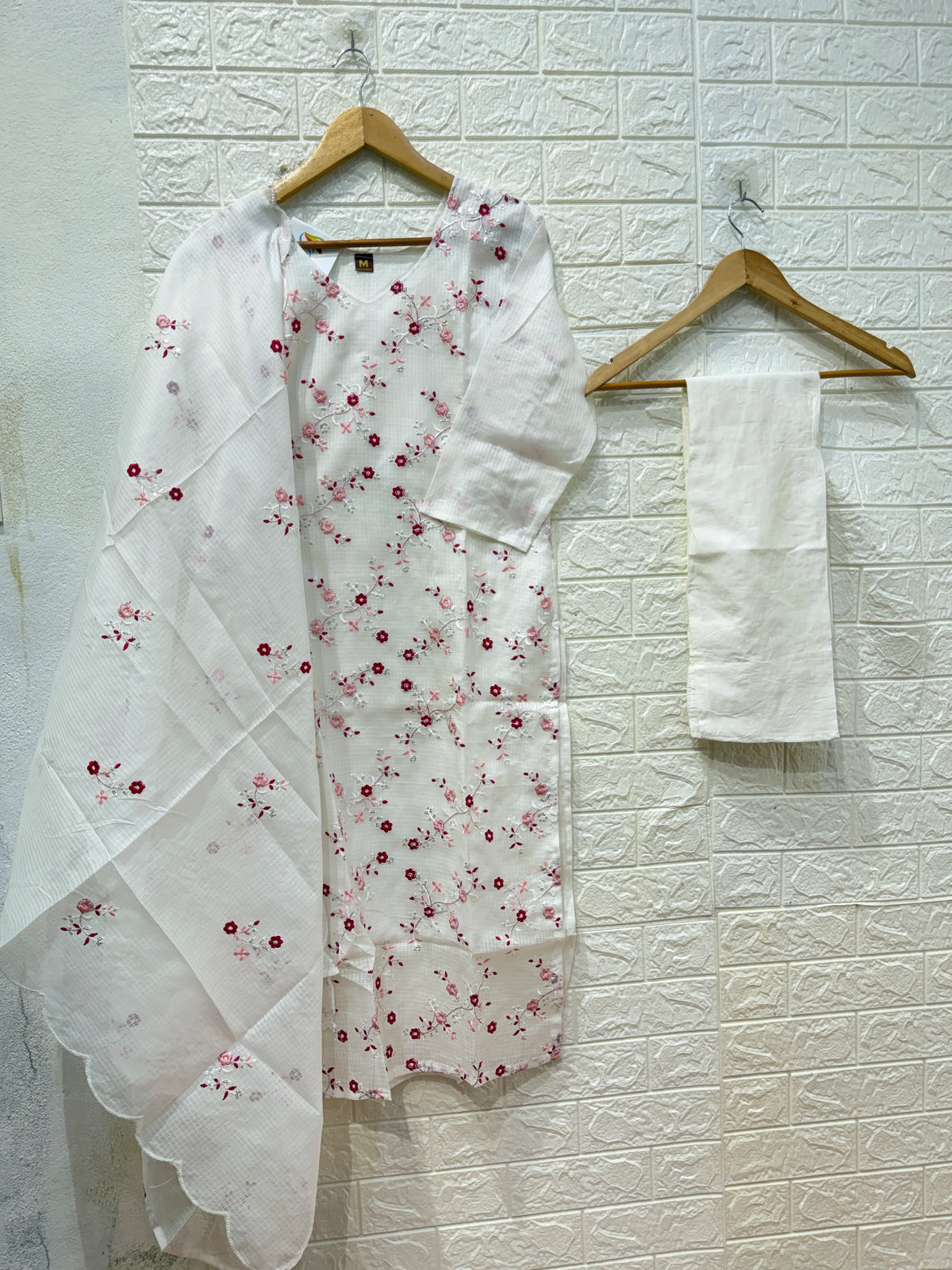 Restock Kota Embroidery Work 3 Piece Set