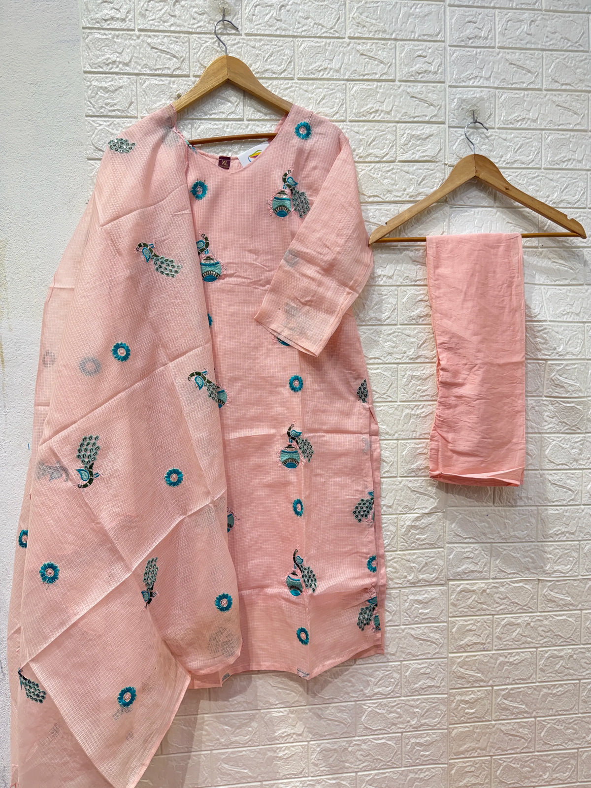Restock Kota Embroidery Work 3 Piece Set