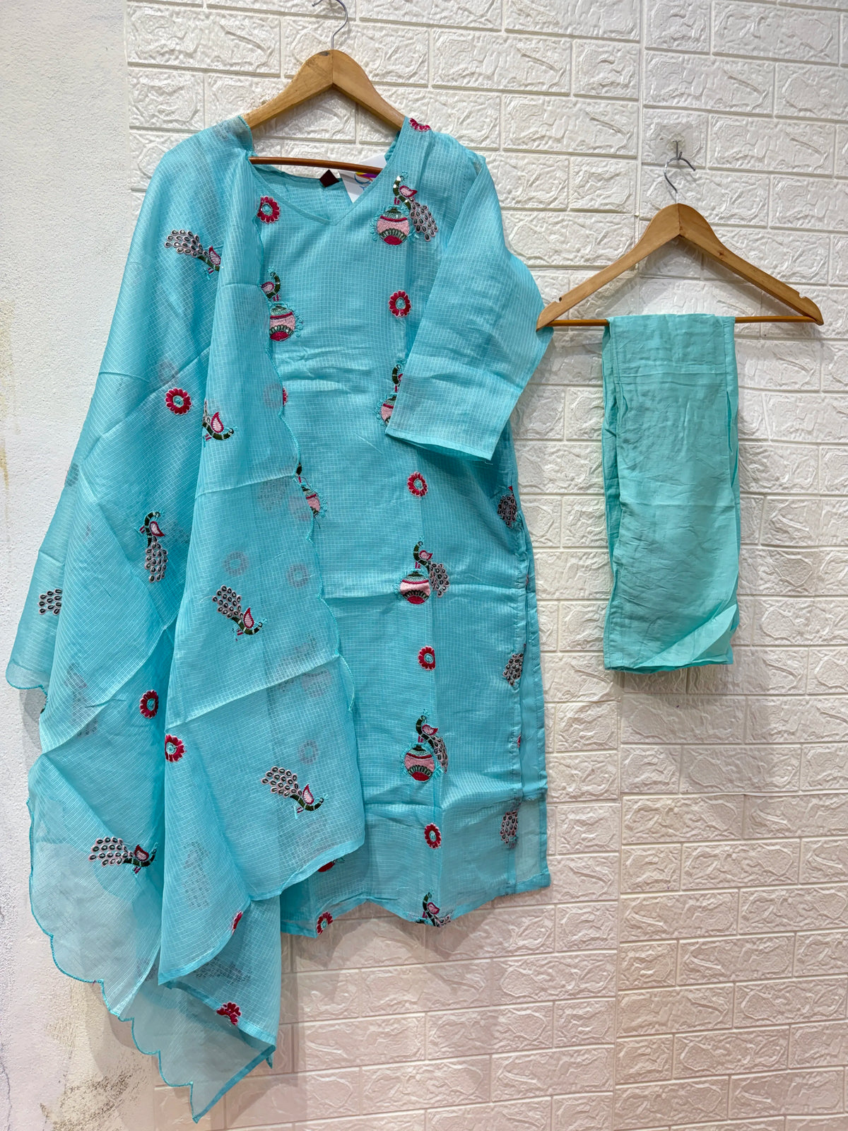 Restock Kota Embroidery Work 3 Piece Set