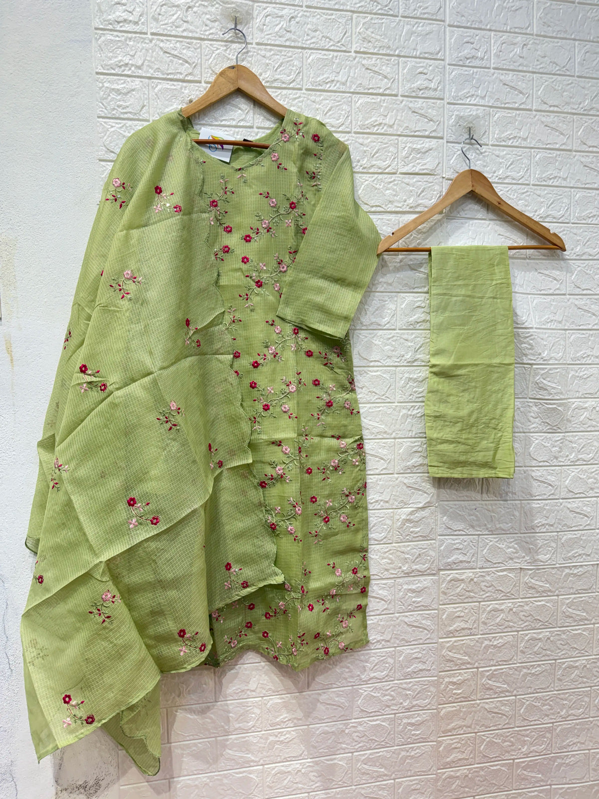 Restock Kota Embroidery Work 3 Piece Set