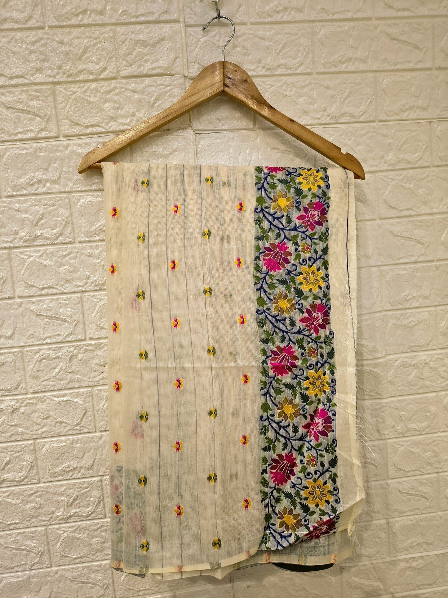 Jamdani weaving Handloom Kolkata Cotton Sarees
