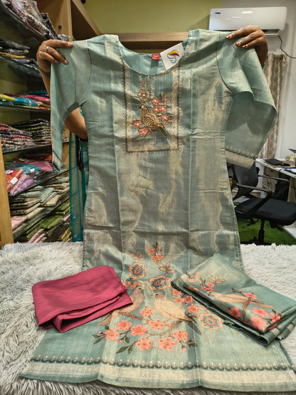 Savitri Shimmer Kurti Set