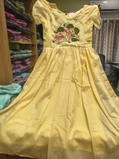 Gagri Pattern Kota Frocks