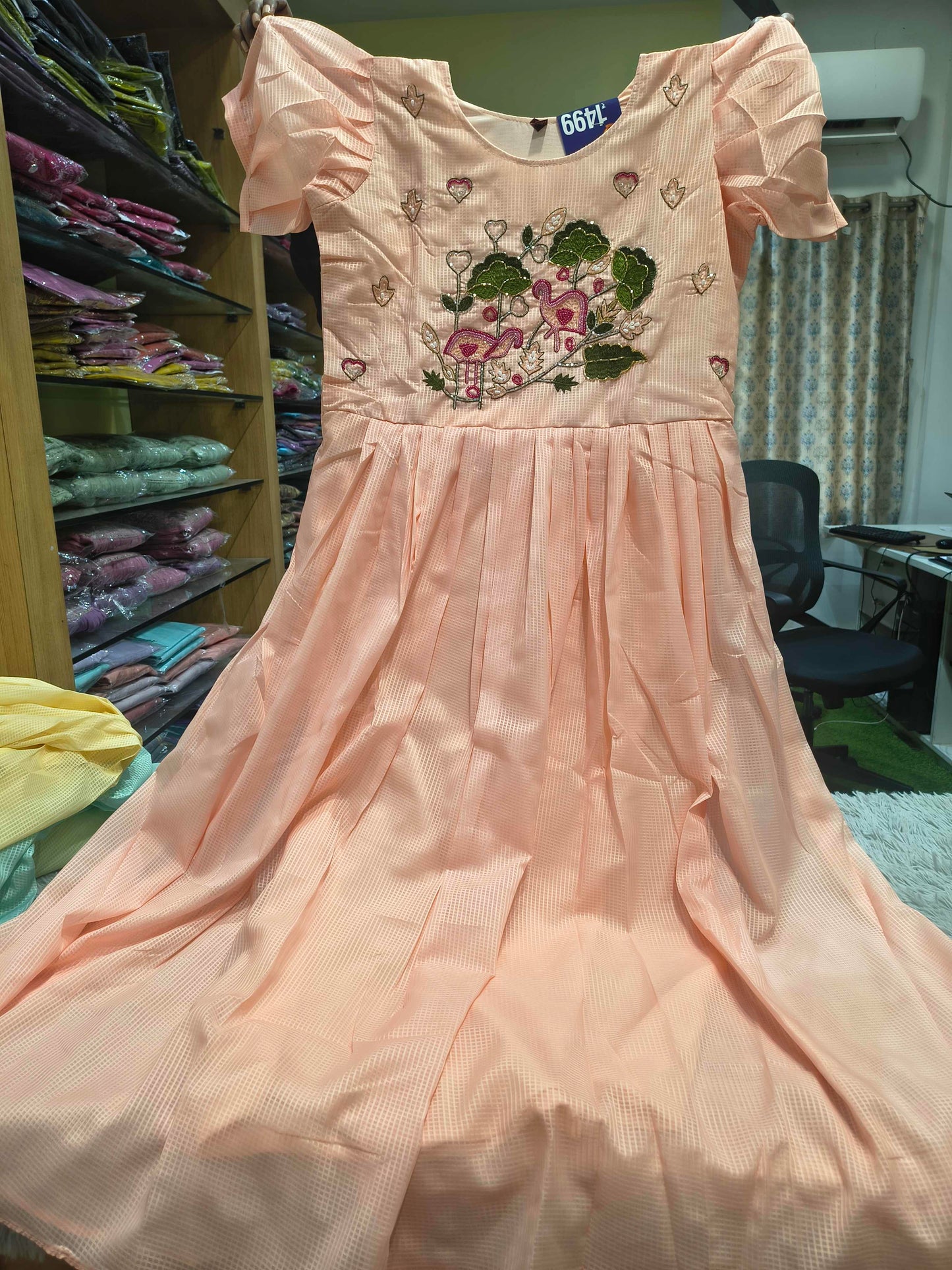 Gagri Pattern Kota Frocks