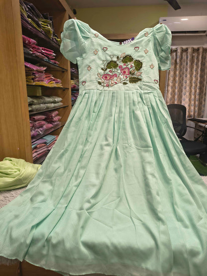 Gagri Pattern Kota Frocks